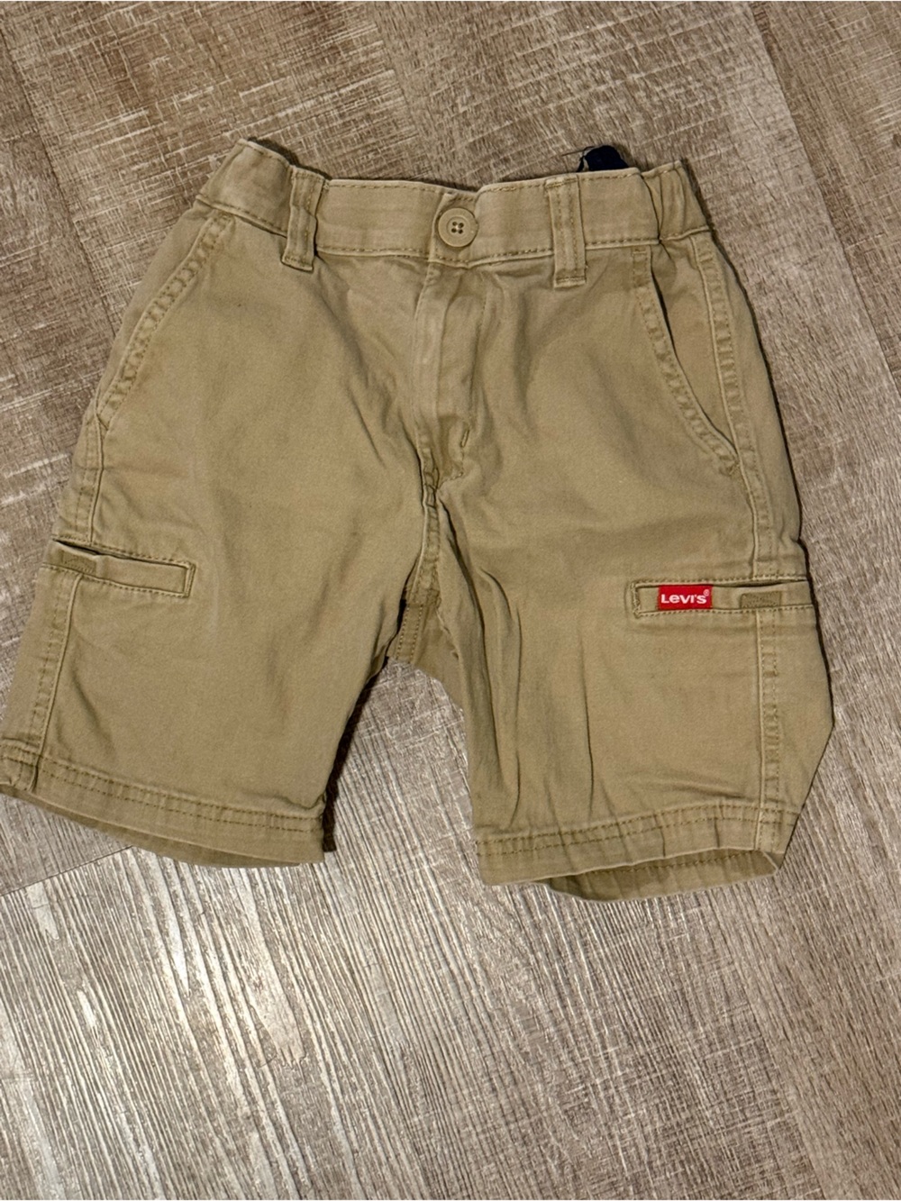 Levi's boys Khaki Cargo Shorts